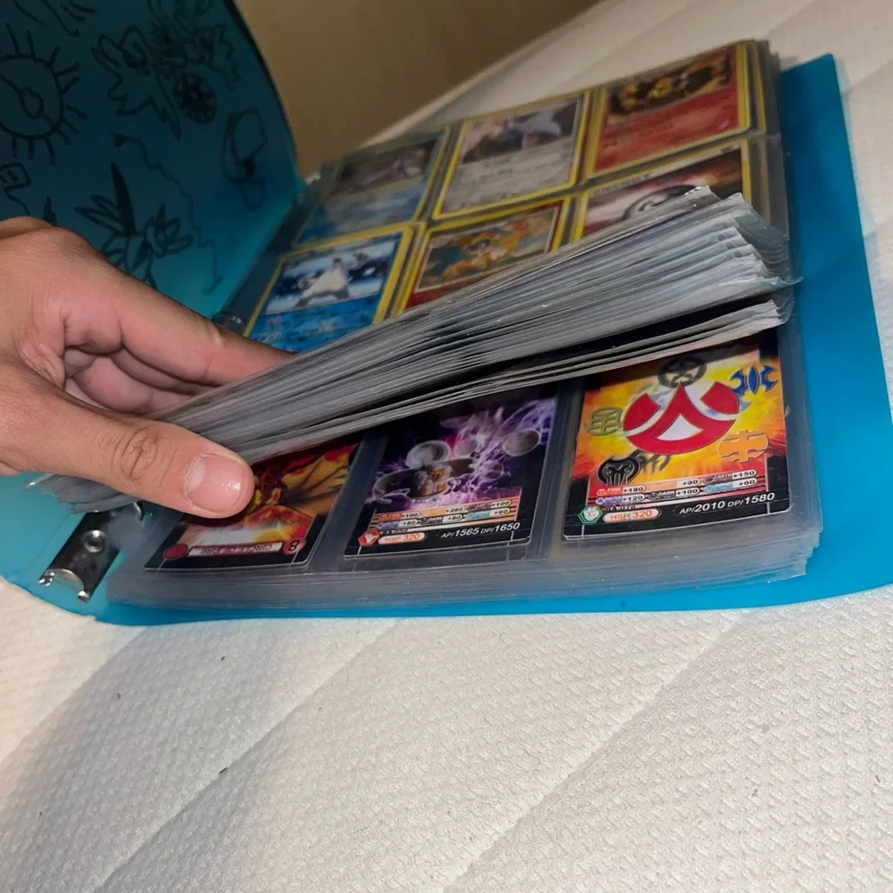 Pokémon and Bakugan playing cards rare